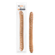 Dr. Skin - 18 Inch Double Dildo - Mocha by Blush