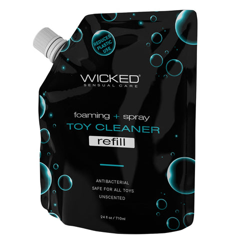Wicked Toy Cleaner Refill Pouch 24 oz - WK524