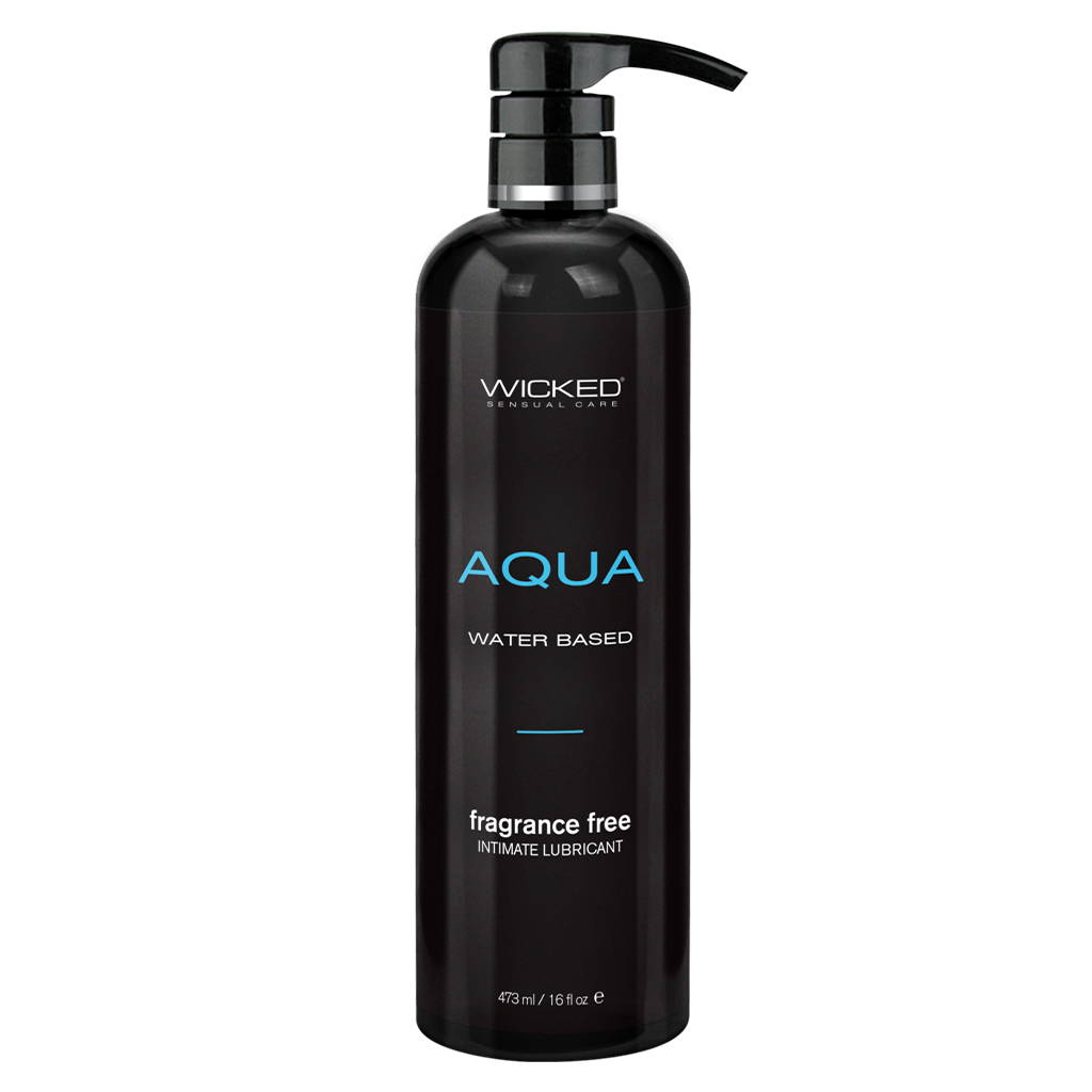 Wicked Aqua Water-Based Personal Lubricant — 16 oz - WS-90116