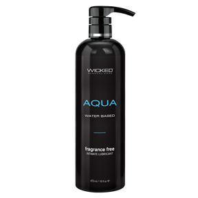 Wicked Aqua Water-Based Personal Lubricant — 16 oz - WS-90116