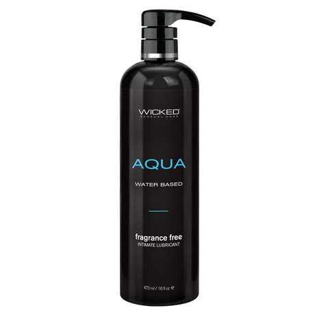 Wicked Aqua Water-Based Personal Lubricant — 16 oz - WS-90116