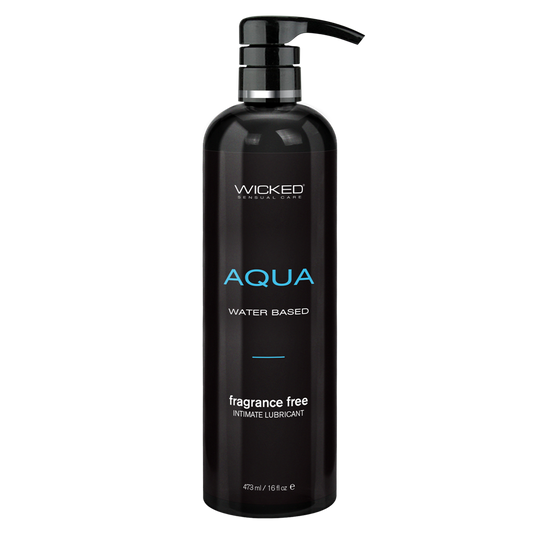 Wicked Aqua Water-Based Personal Lubricant — 16 oz - WS-90116
