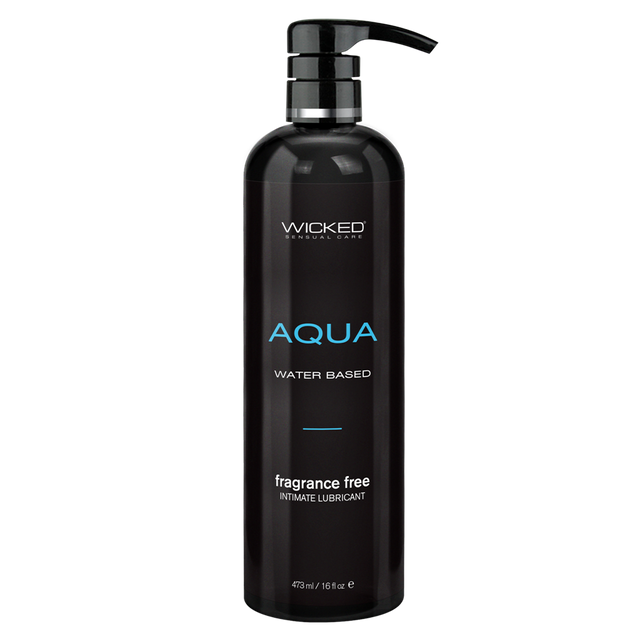 Wicked Aqua Water-Based Personal Lubricant — 16 oz - WS-90116