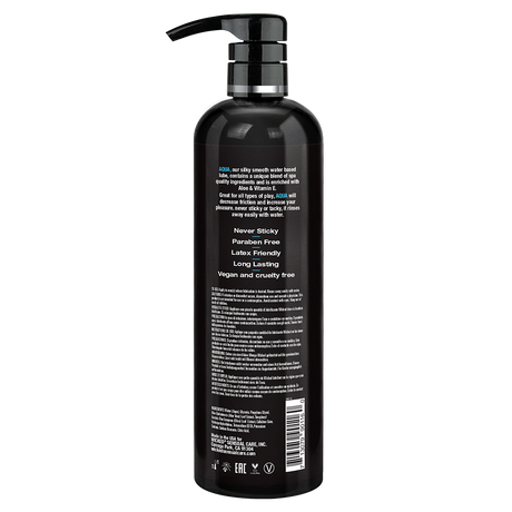 Wicked Aqua Water-Based Personal Lubricant — 16 oz - WS-90116
