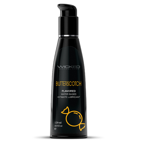 Wicked Butterscotch Water-Based Lubricant — 4 oz - WK302