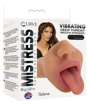 Mistress Selene Mouth - Latte by Curve Toys
