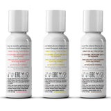 Wicked Simply Tropical Trio Travel Lubes — 3 x 1 oz (Guava, Pineapple, Toasted Coconut) - WS-91190