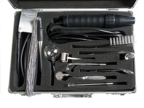 Kinklab Agent Noir Neon Wand Electrosex Kit - KL-007