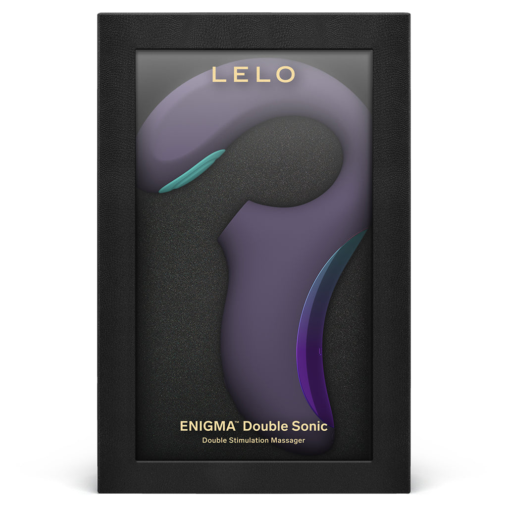 Lelo Enigma Double Sonic Massager — Purple - LO9479