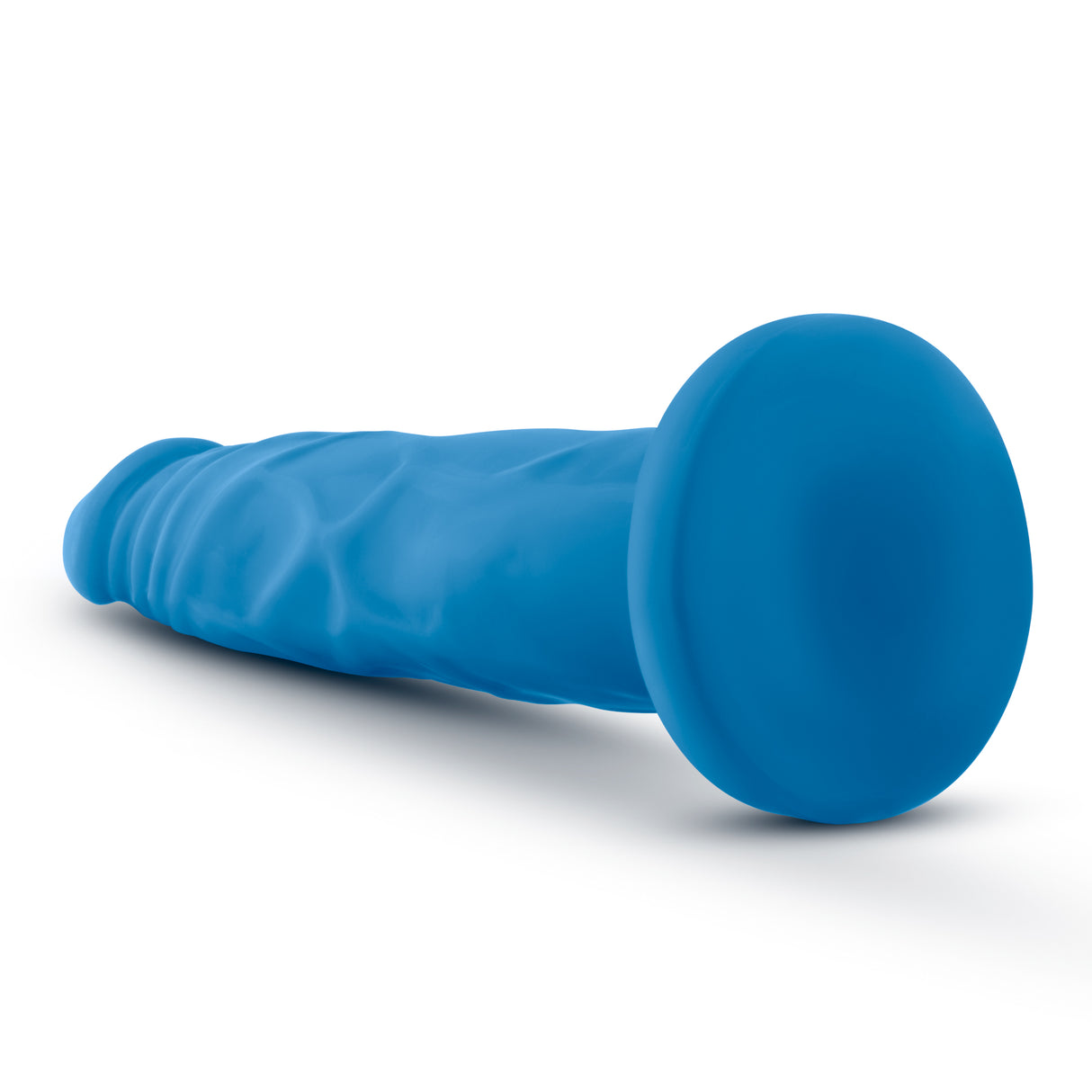 Blush Neo Dual Density Dildo, Neon Blue - BL-29112