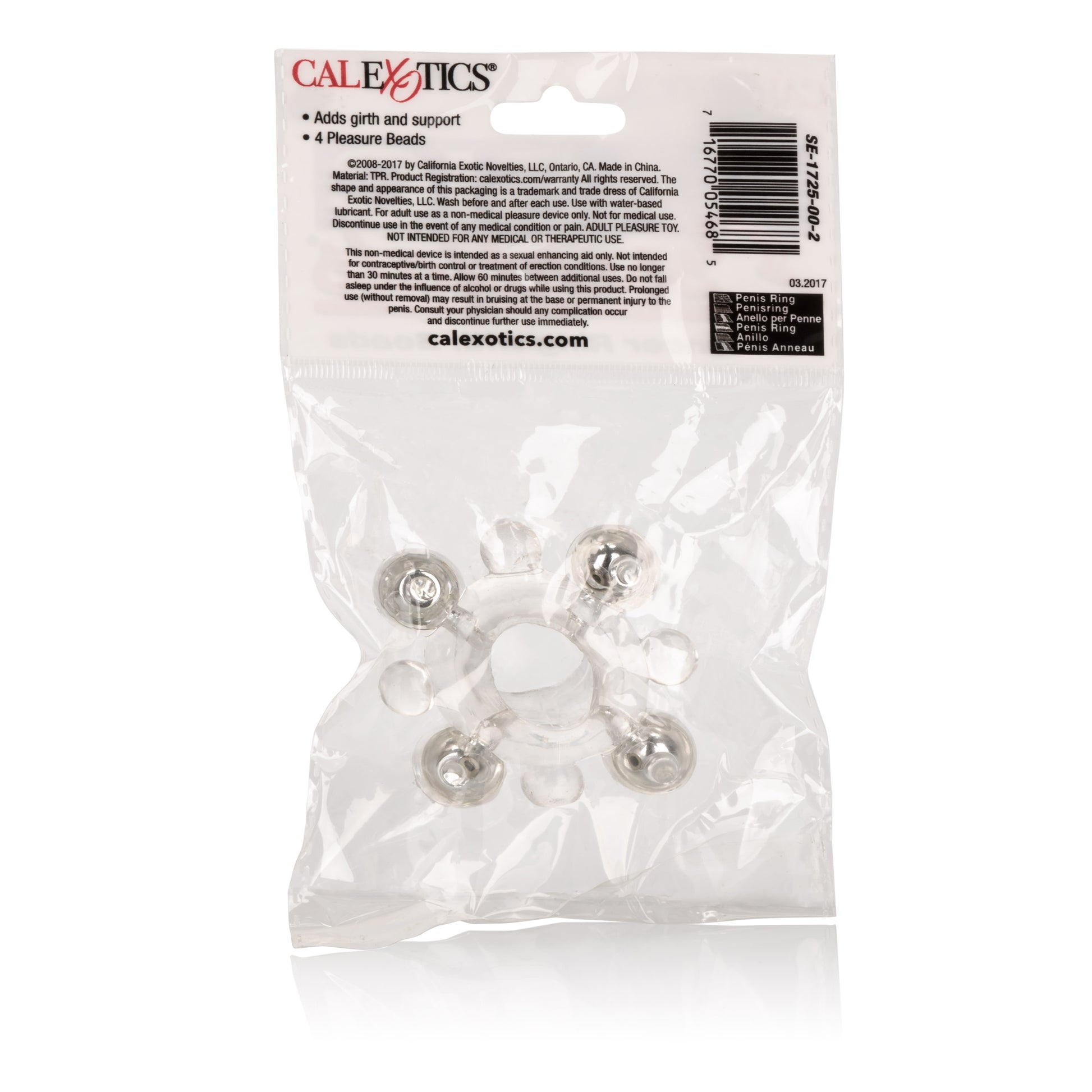 Basic Enhancer Ring With Bead by CalExotics