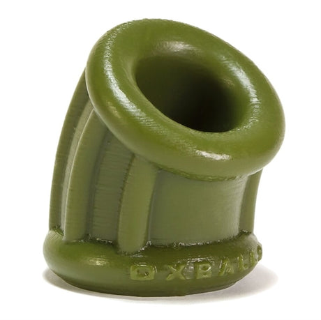 Oxballs Bent-1 Curved Silicone Ballstretcher — Small (Army) - OX-1089-1-ARM
