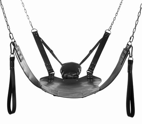 XR Brands Extreme Suspension Sling — Leather, 38 x 21 in - STR-AE760
