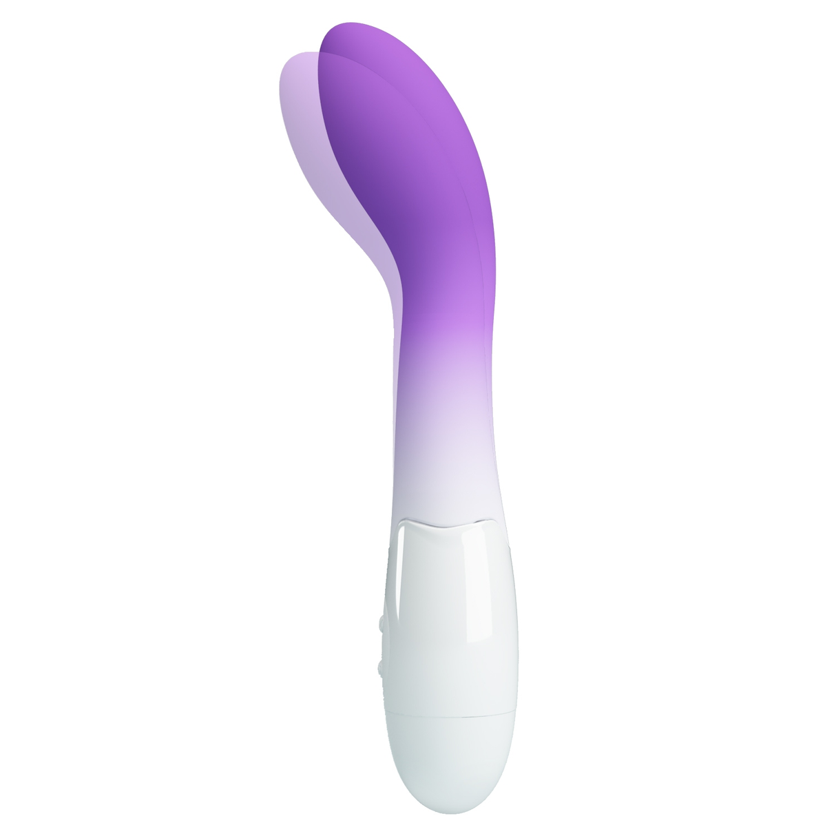 Pretty Love Bishop Curved G-Spot Vibrator — Purple Ombre - BI-014220-A6