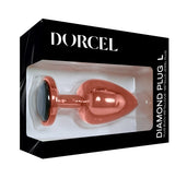 Dorcel Diamond Anal Plug — Rose Gold (Large) - DL2622