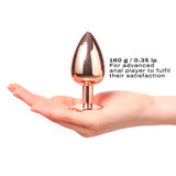 Dorcel Diamond Anal Plug — Rose Gold (Large) - DL2622