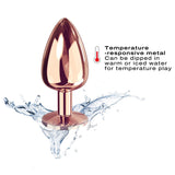 Dorcel Diamond Anal Plug — Rose Gold (Large) - DL2622