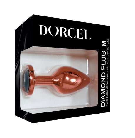 Dorcel Diamond Anal Plug — Rose Gold (Medium) - DL2615
