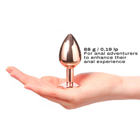 Dorcel Diamond Anal Plug — Rose Gold (Medium) - DL2615