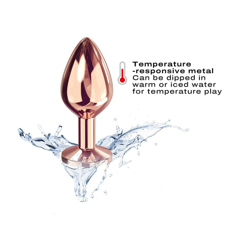 Dorcel Diamond Anal Plug — Rose Gold (Medium) - DL2615