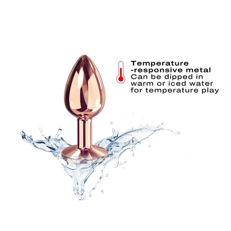 Dorcel Diamond Anal Plug — Rose Gold (Small) - DL2608