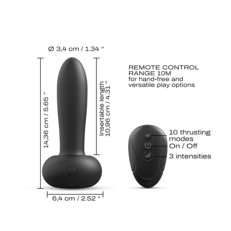 Dorcel Deep Thrust Remote Thrusting Anal Vibrator - DL2776