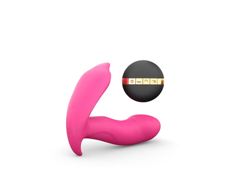 Dorcel Secret Clit G-Spot & Clitoral Vibrator — 2 Motors, Voice Remote - DL1953