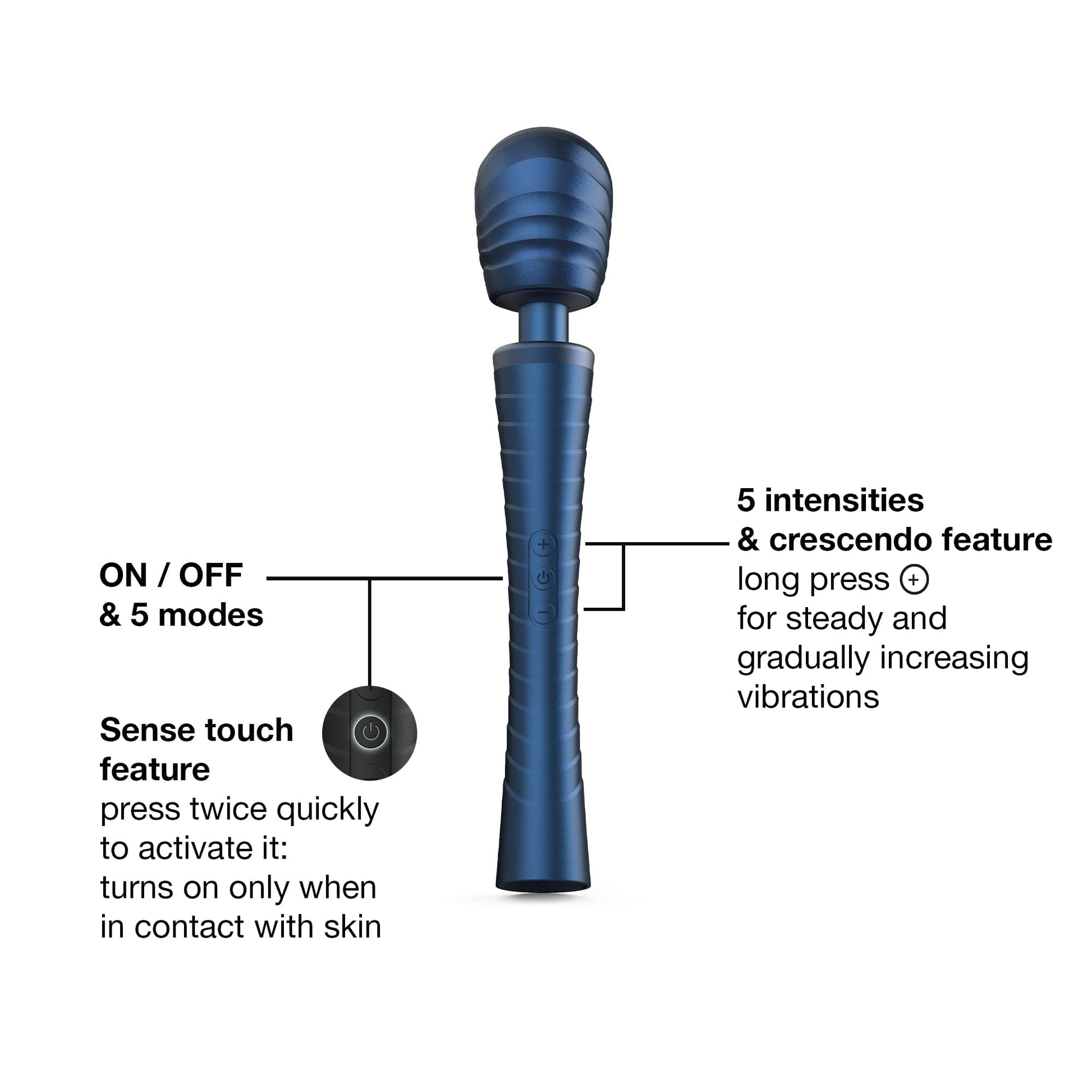 MAN.WAND EDGY STELLAR BLUE by Man Wan