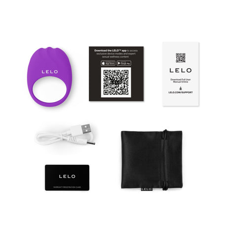 LELO Lifeguard Originals Silicone Rechargeable Vibrating Ring - LO0209
