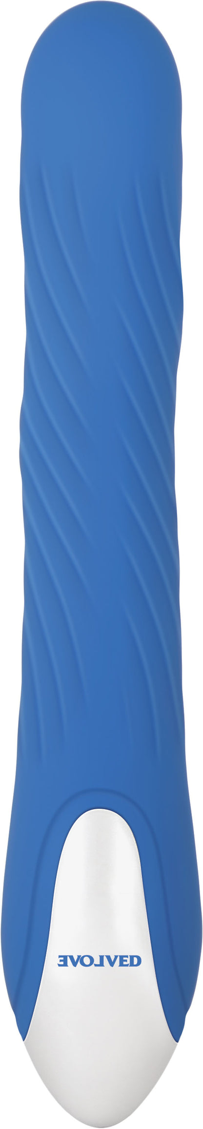Tidal Wave Vibrator Blue by Evolved Novelties