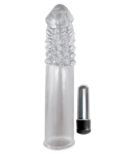 Ram Vibrating Penis Extender - Clear by Nasstoys