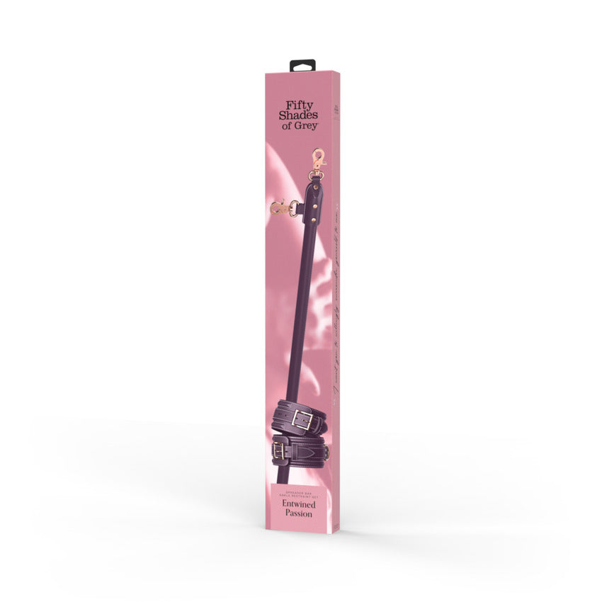 Fifty Shades of Grey Entwined Passion Spreader Bar & Ankle Restraint Set - FS1730