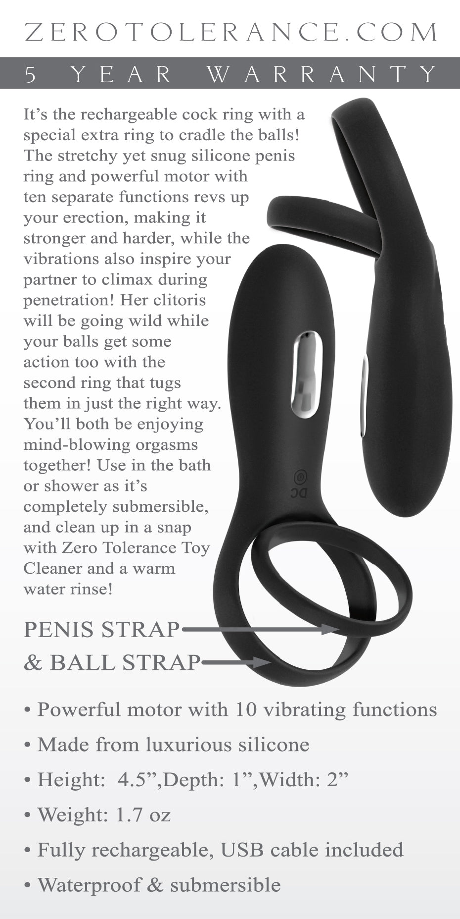 Rechargeable Torpedo by Evolved Novelties