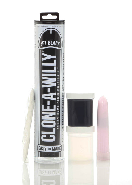 Clone-A-Willy Kit with 5-inch Vibrator, Jet Black - BD8852