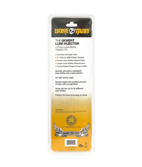 Rascal Skwer 5-Piece Water Bottle Douche Adapter Kit, 4" Nozzle - BY-0400