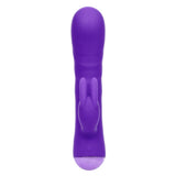 CalExotics Extra Thicc Chubby Deep-Thrust Bunny Vibrator — Purple, 9 in - SE0650803