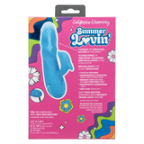 CalExotics Frisco Fantasy Thrusting Dual Stimulator, Blue - SE4348073