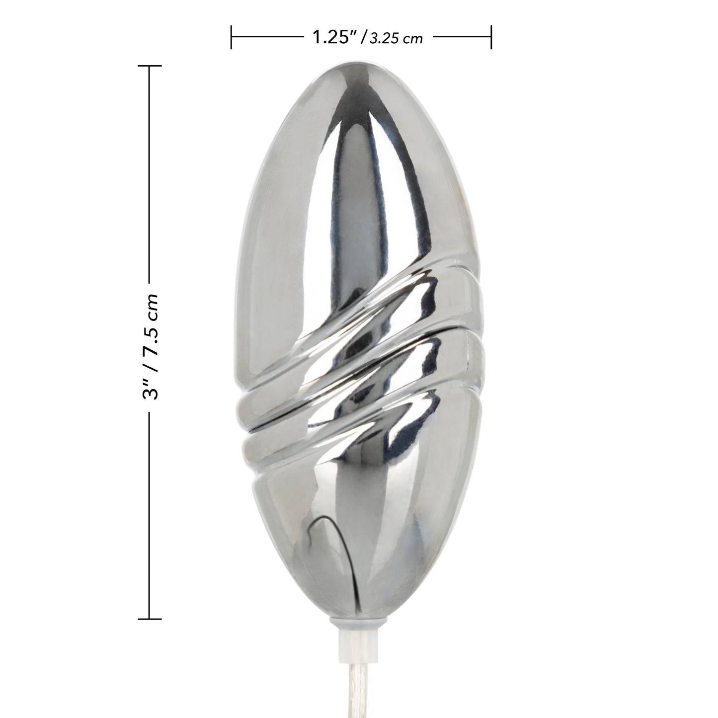 Waterproof Gyrating Bullet - Blue by CalExotics