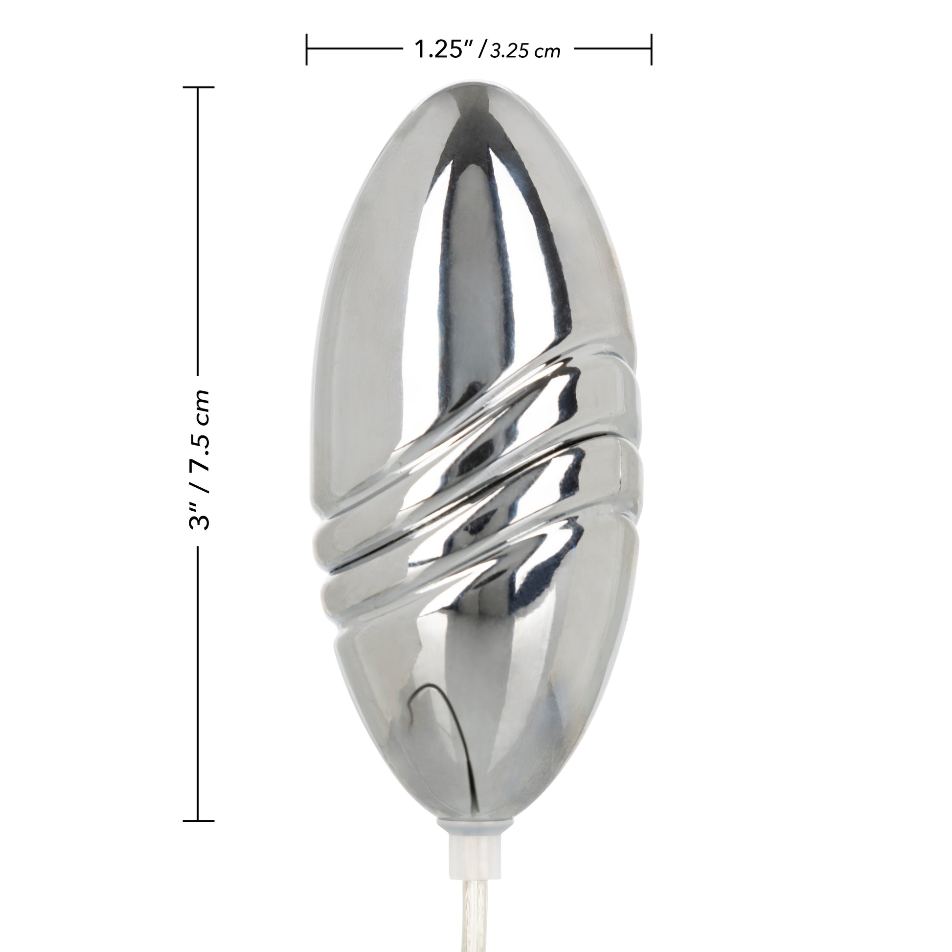 Waterproof Gyrating Bullet - Blue by CalExotics