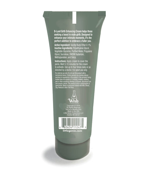 B-Luvd Girth Enhancing Cream 2oz