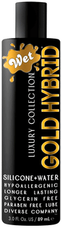 Wet Gold Hybrid Lubricant — Water/Silicone Blend, 3.1 fl oz - WT27204