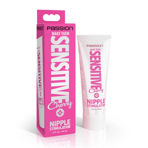 XR Brands Make Them Sensitive Nipple Stimulator - Cherry - AH922