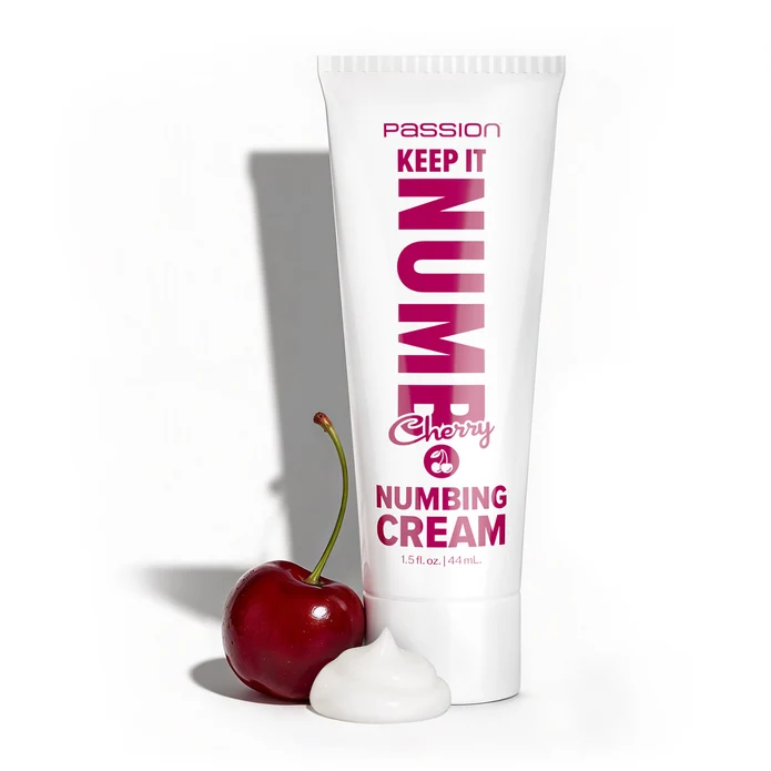 XR Brands Keep It Numb Numbing Cream — Cherry, 1.5 oz - AH914-CHERRY