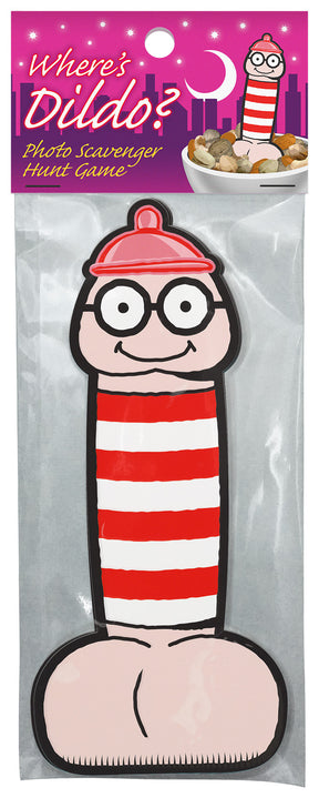 Kheper Games Where's Dildo? Photo Scavenger Hunt Game (12 Cards, 60 Challenges) - KG-BGA20