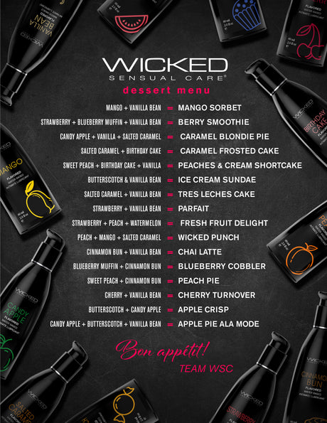 Wicked Sensual Care Aqua Cinnamon Bun Water-Based Lubricant — 2 fl oz - WS-90342