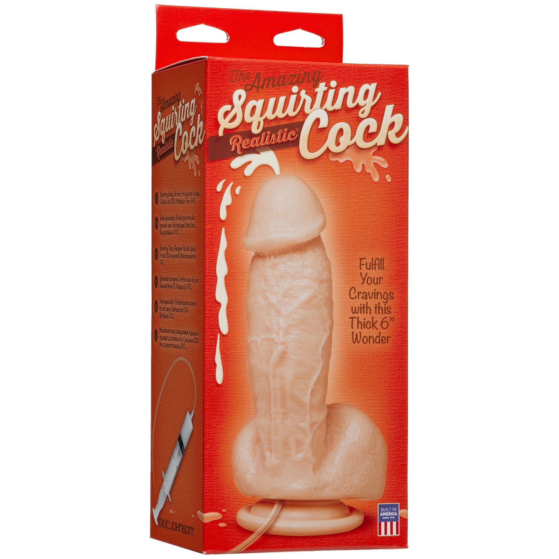 Squirting Realistic Cock by Doc Johnson