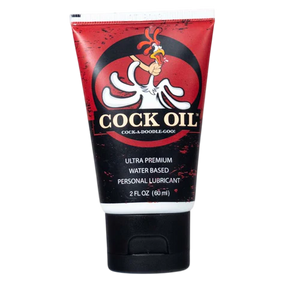 Cock Oil Water-Based Lubricant — 2 fl oz Travel Squeeze Tube - CO9001