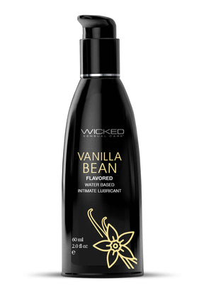 Wicked Sensual Care Aqua Vanilla Bean Water-Based Lubricant — 2 fl. oz. - WS-90332