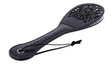Sex & Mischief Lace Spanker Paddle — 13 in (33 cm), Black - SS10107