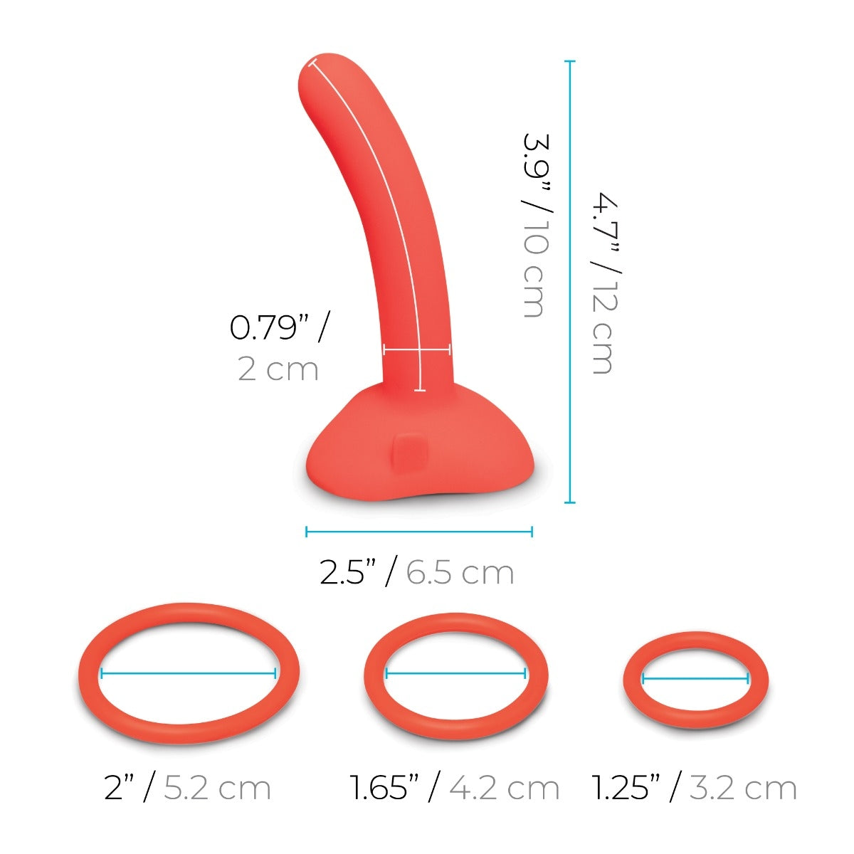 b-Vibe Beginners Strap-On Harness Set with 5" Silicone Dildo - BV5380